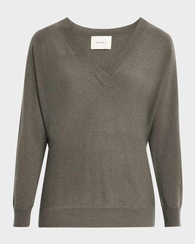 Kenny V-Neck Cashmere Sweater